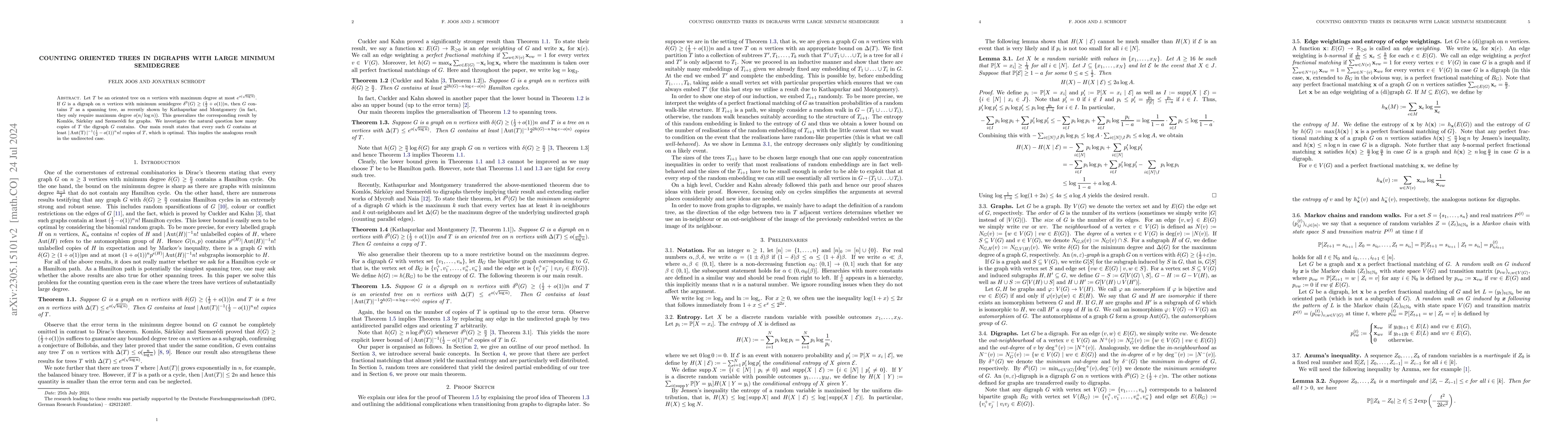 Thumbnail for Counting oriented trees in digraphs with large minimum semidegree