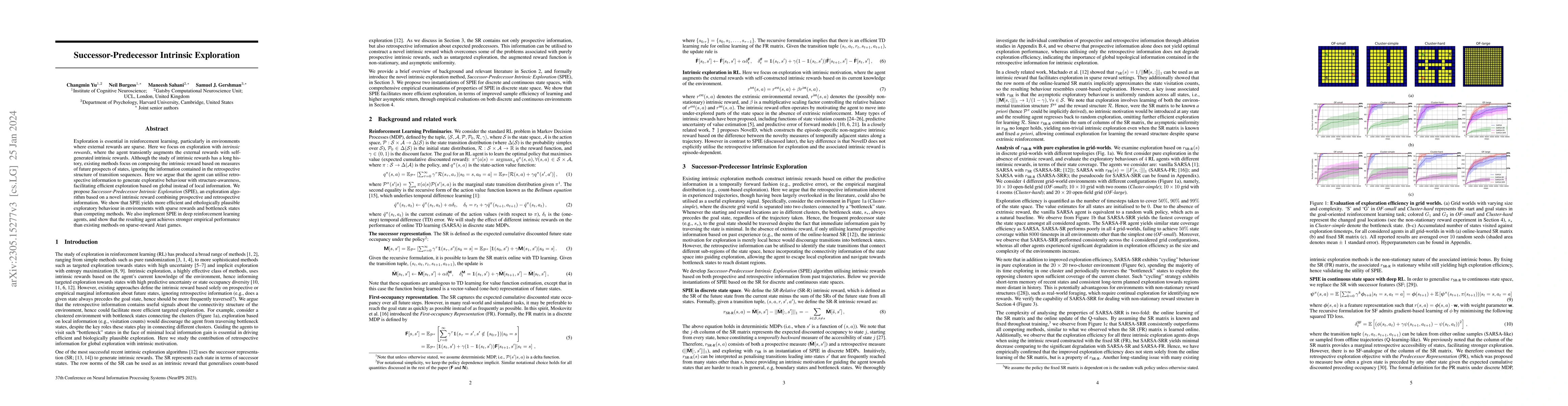 Thumbnail for Successor-Predecessor Intrinsic Exploration