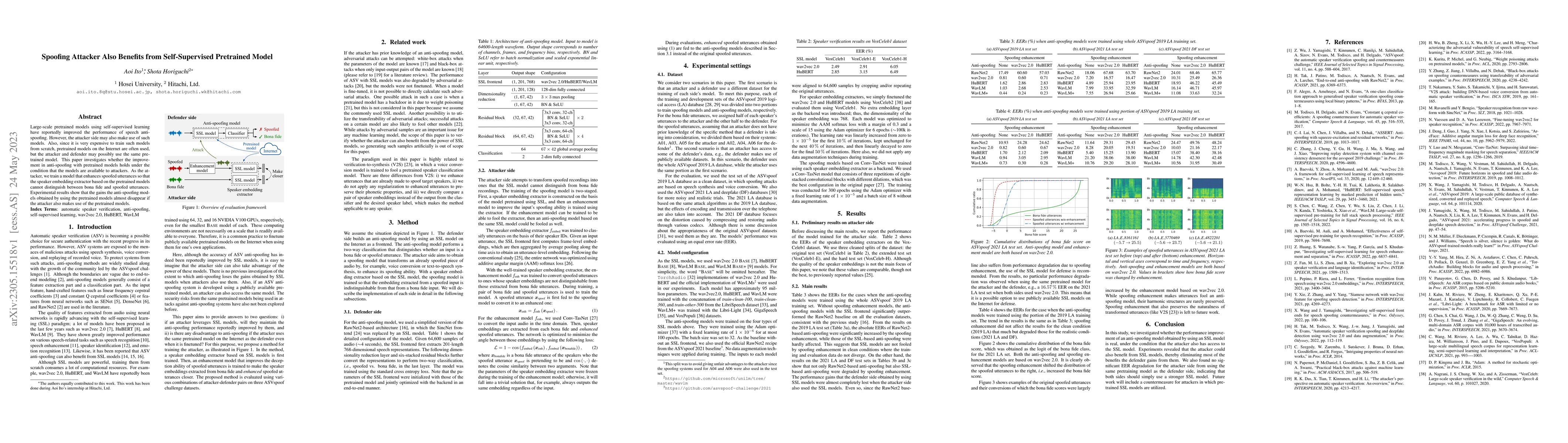 Thumbnail for Spoofing Attacker Also Benefits from Self-Supervised Pretrained Model