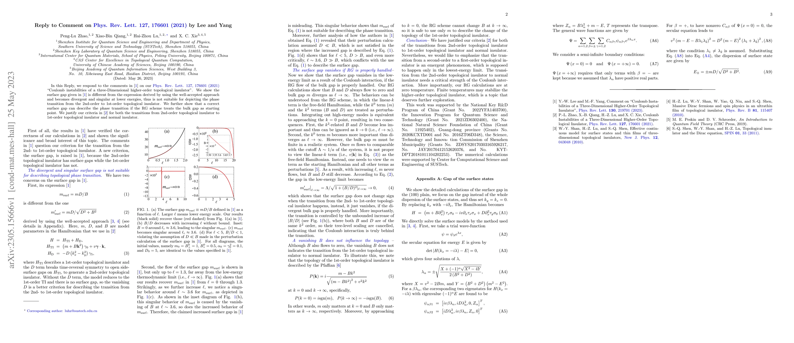 Thumbnail for Reply to Comment on Phys. Rev. Lett. 127, 176601 (2021) by Lee and Yang