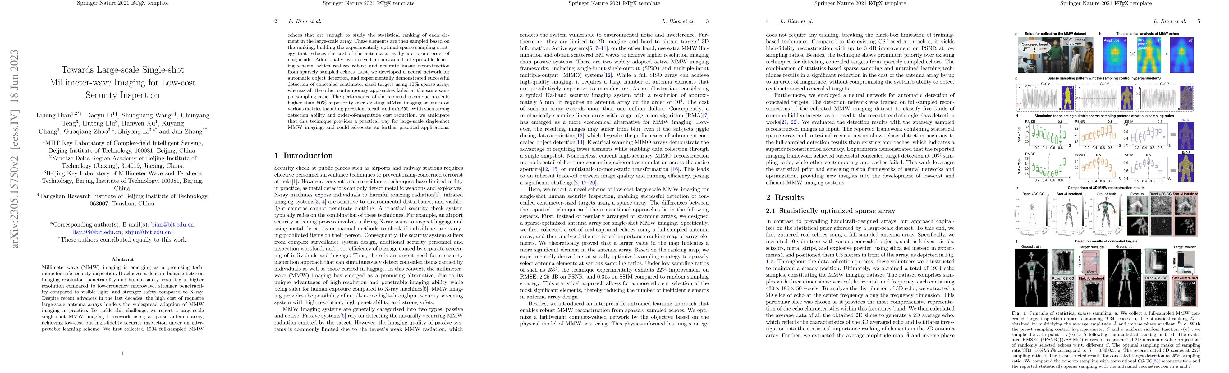 Thumbnail for Towards Large-scale Single-shot Millimeter-wave Imaging for Low-cost
  Security Inspection