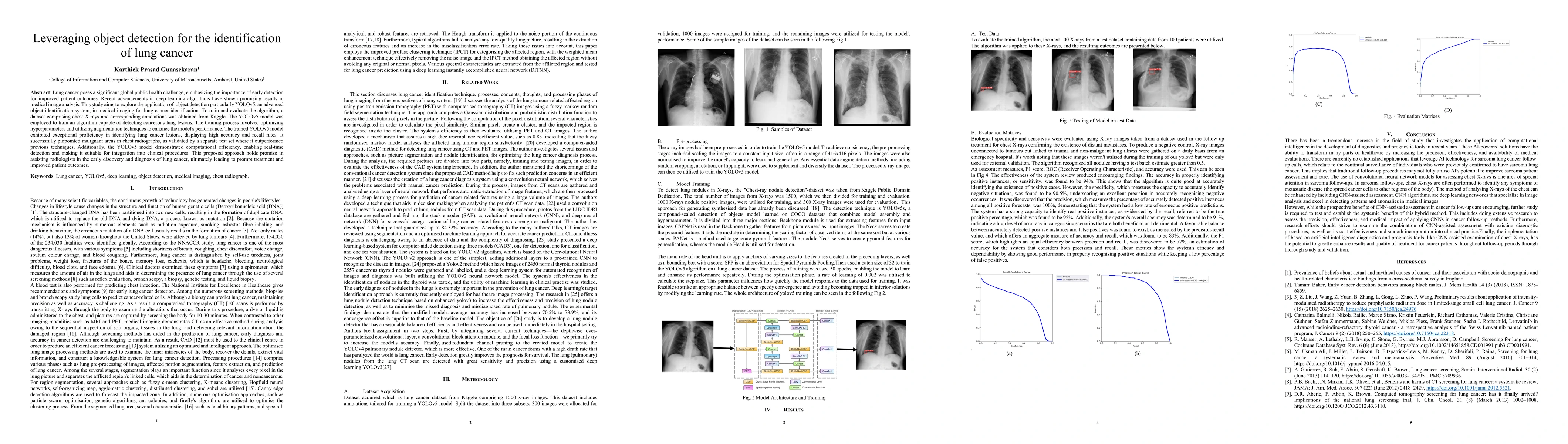 Thumbnail for Leveraging object detection for the identification of lung cancer