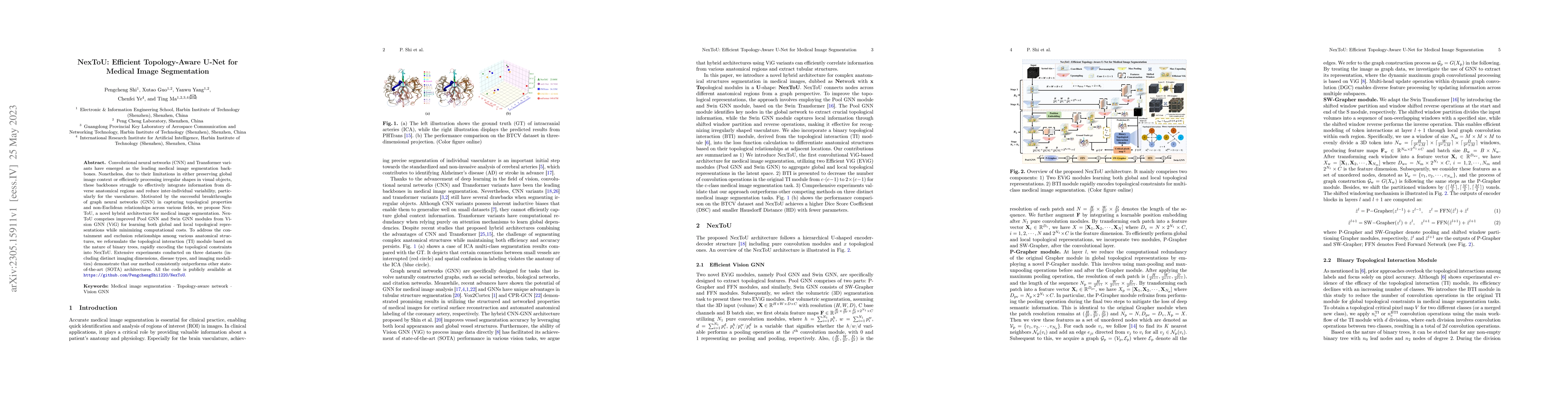 Thumbnail for NexToU: Efficient Topology-Aware U-Net for Medical Image Segmentation