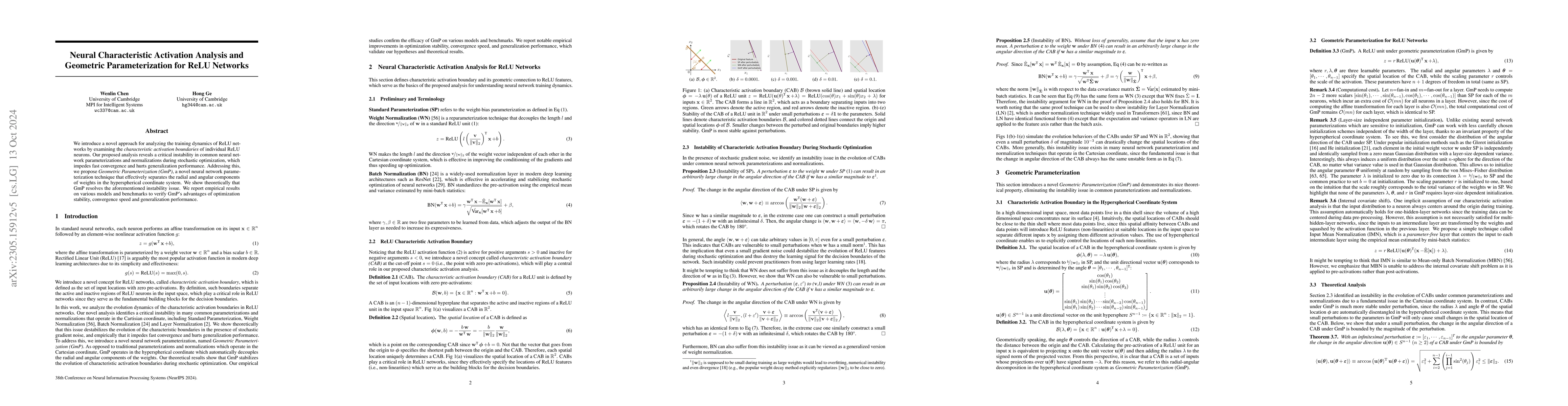 Thumbnail for ReLU Characteristic Activation Analysis