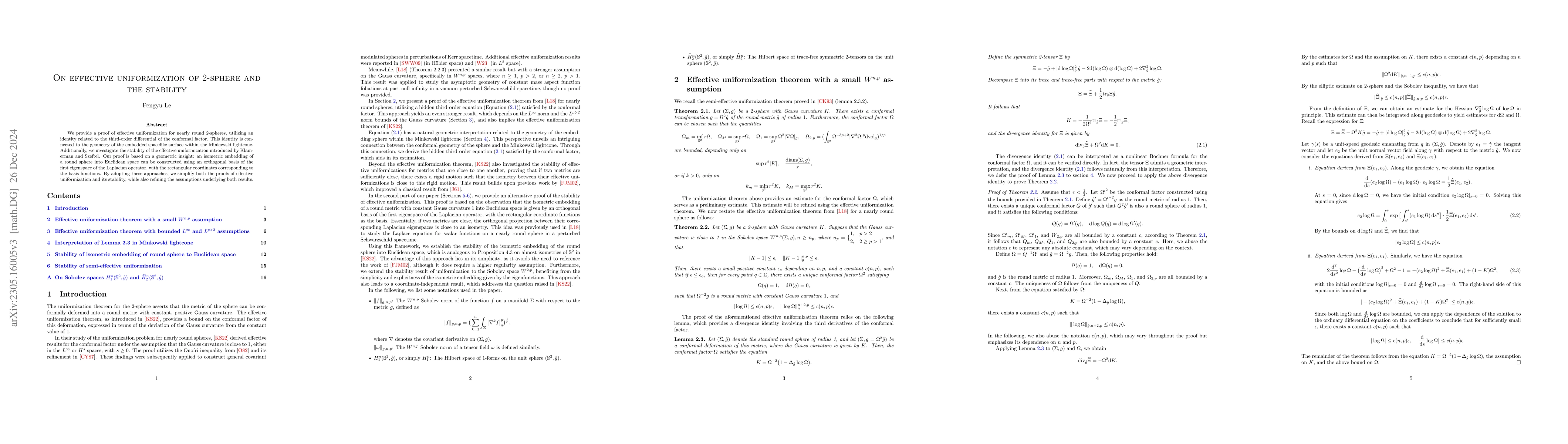 Thumbnail for A proof of effective uniformization of 2-dim sphere via Minkowski
  lightcone