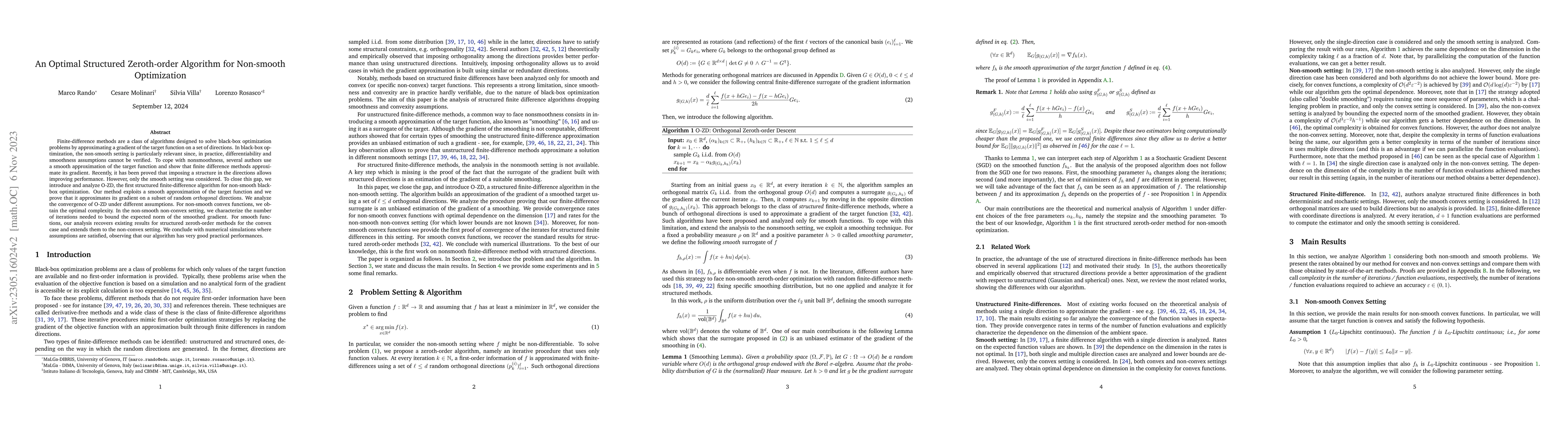 Thumbnail for An Optimal Structured Zeroth-order Algorithm for Non-smooth Optimization