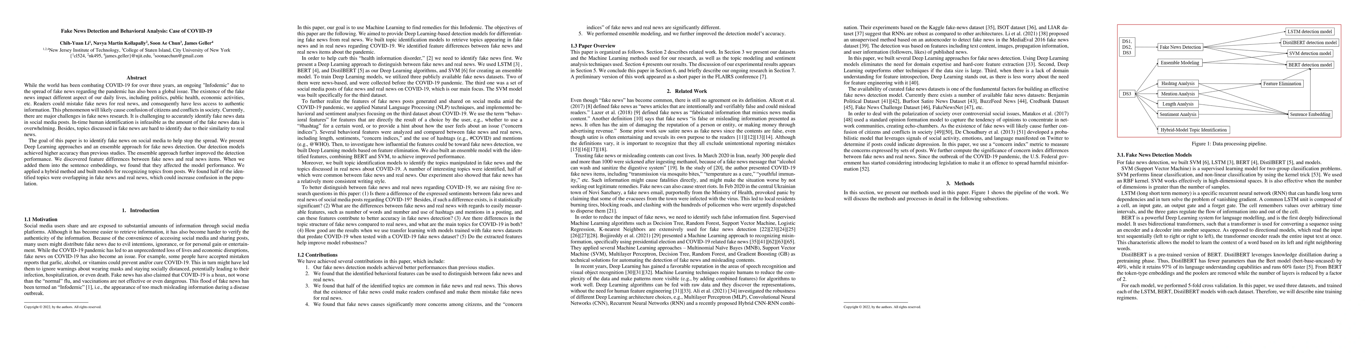 Thumbnail for Fake News Detection and Behavioral Analysis: Case of COVID-19