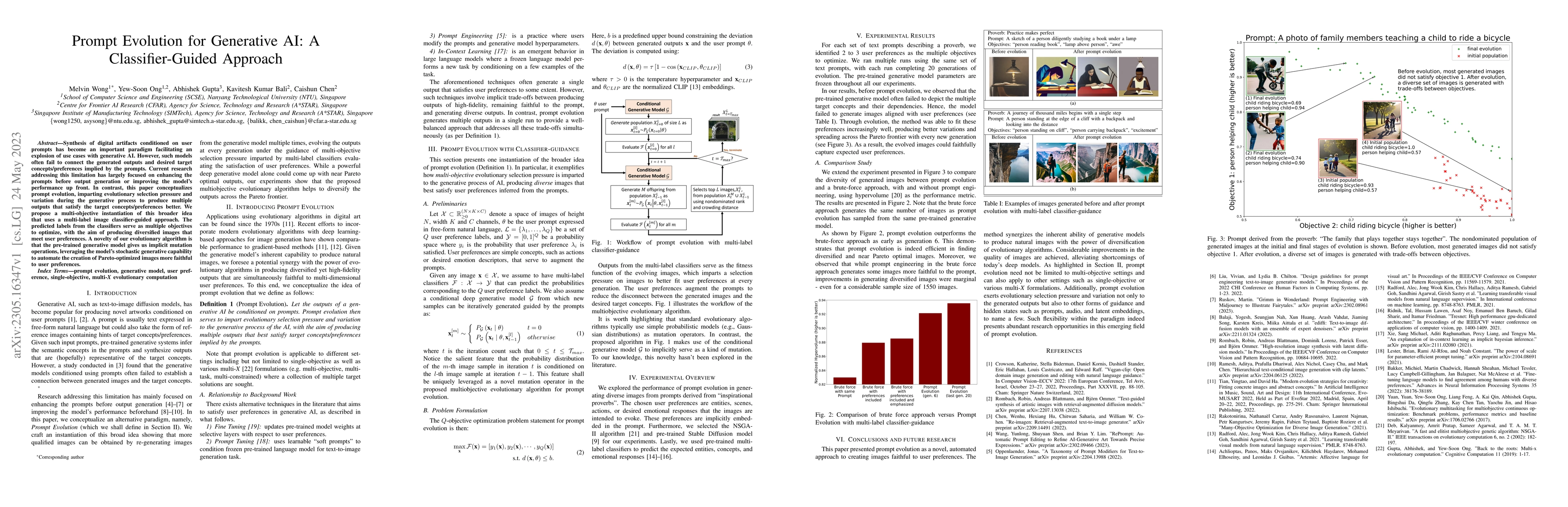 Thumbnail for Prompt Evolution for Generative AI: A Classifier-Guided Approach