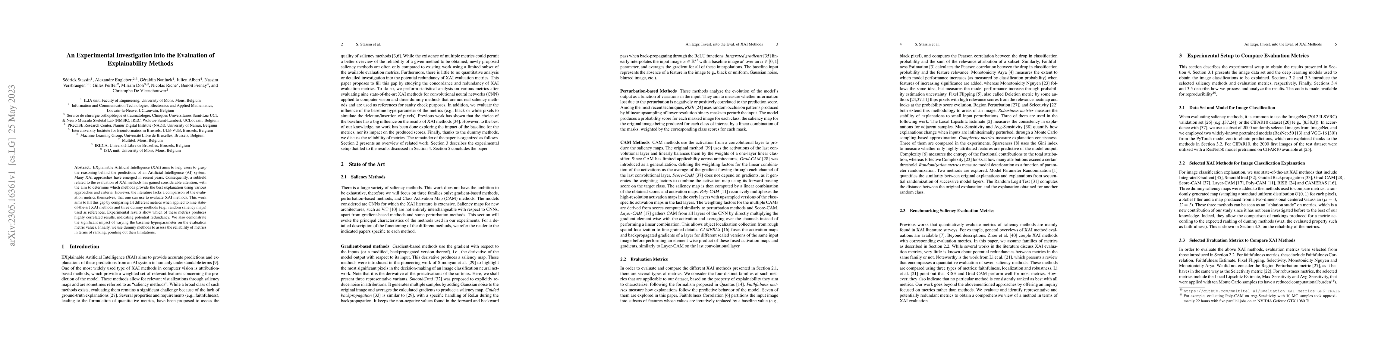 Thumbnail for An Experimental Investigation into the Evaluation of Explainability
  Methods