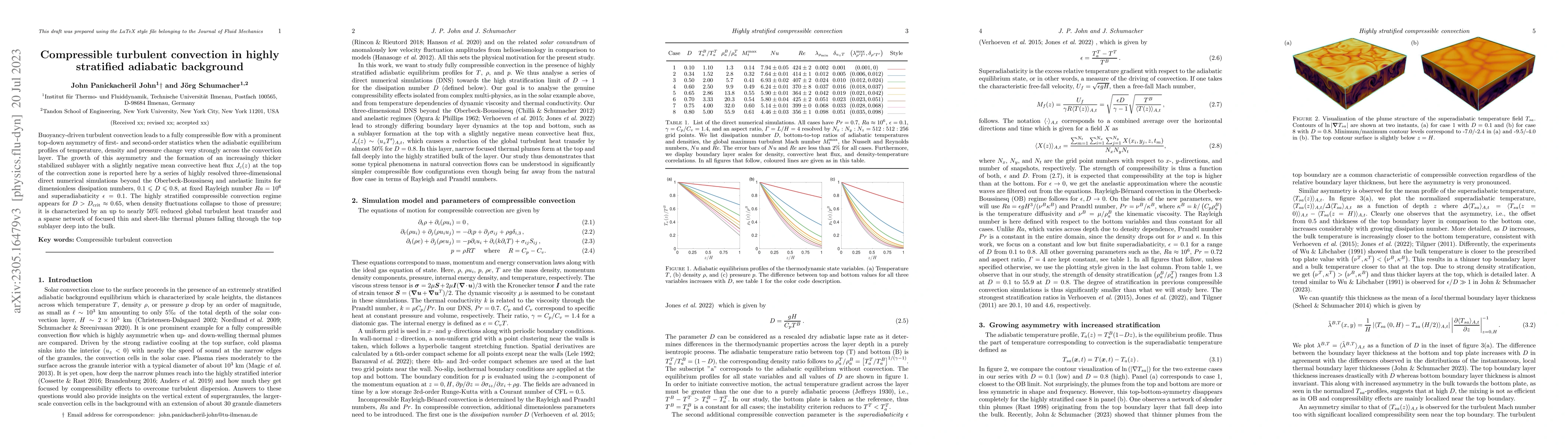 Thumbnail for Compressible turbulent convection in highly stratified adiabatic
  background