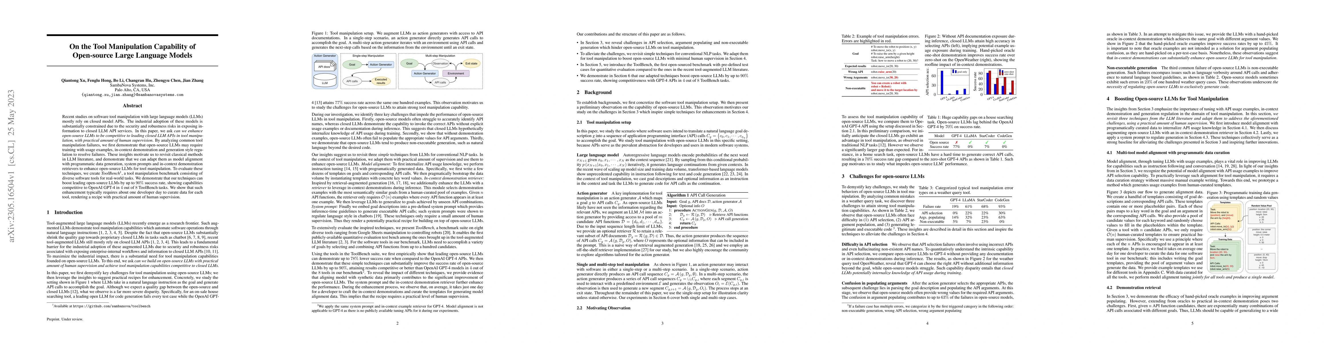 Thumbnail for On the Tool Manipulation Capability of Open-source Large Language Models