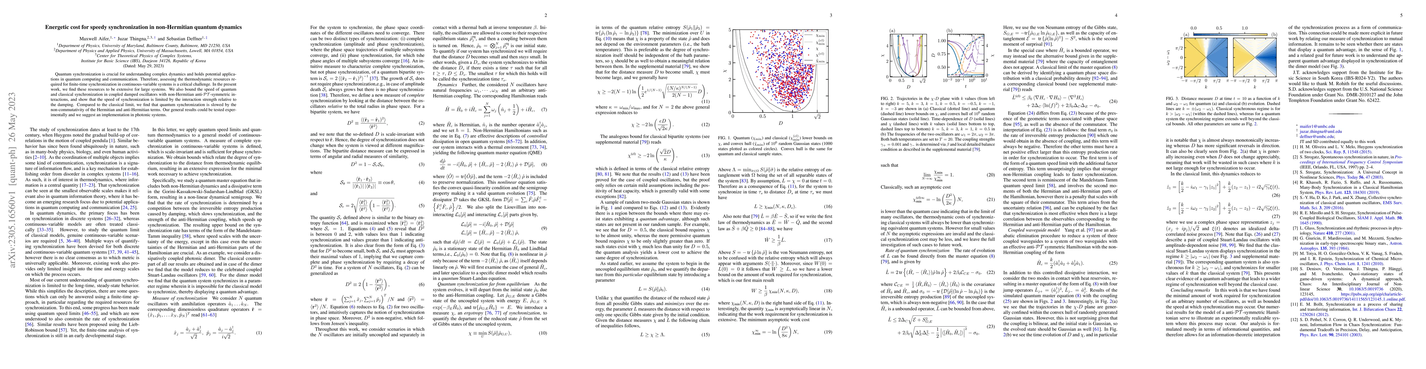 Thumbnail for Energetic cost for speedy synchronization in non-Hermitian quantum
  dynamics
