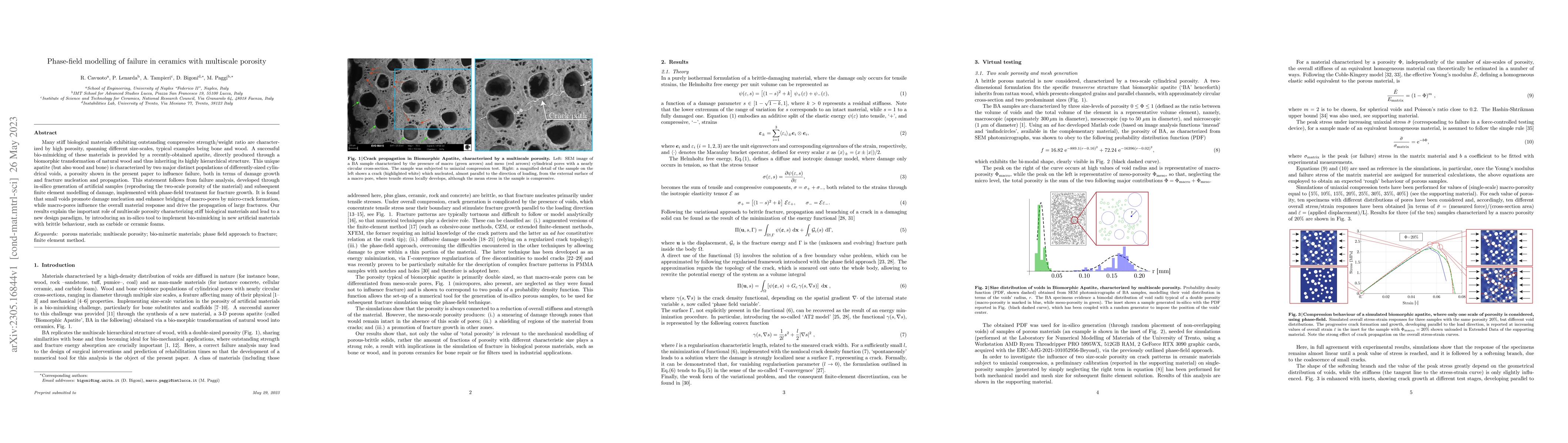Thumbnail for Phase-field modelling of failure in ceramics with multiscale porosity