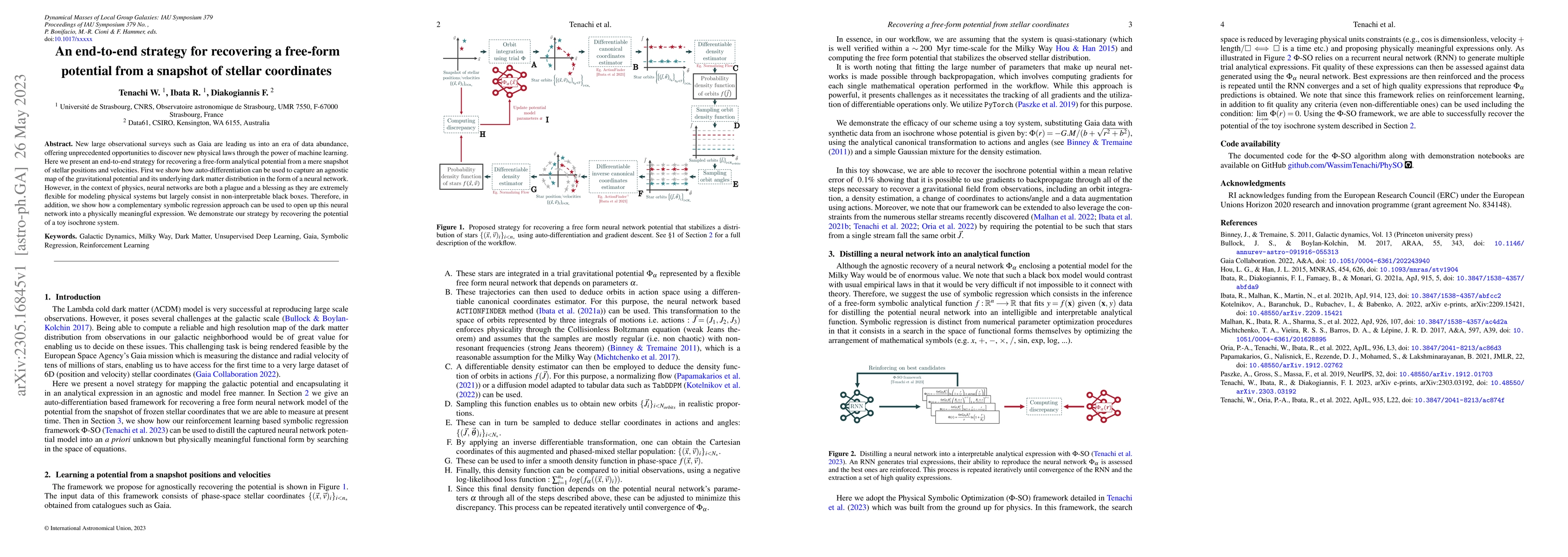 Thumbnail for An end-to-end strategy for recovering a free-form potential from a
  snapshot of stellar coordinates