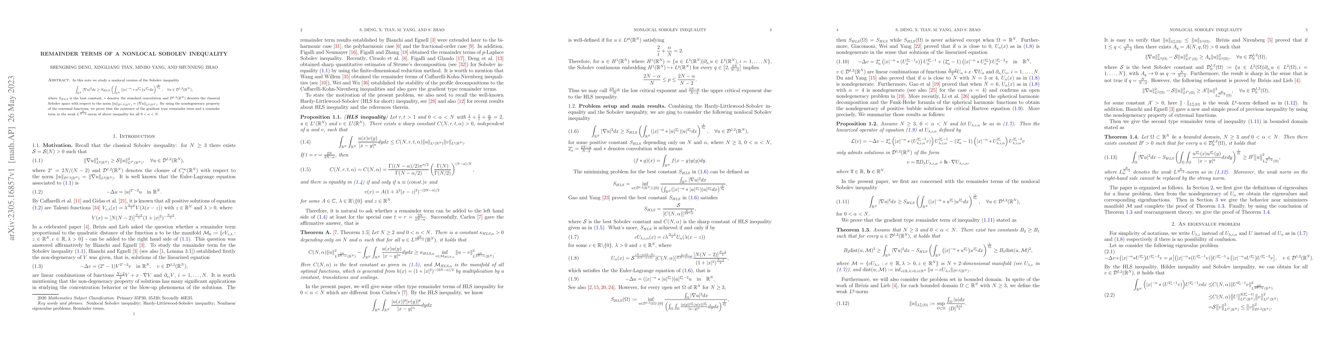 Thumbnail for Remainder terms of a nonlocal Sobolev inequality1