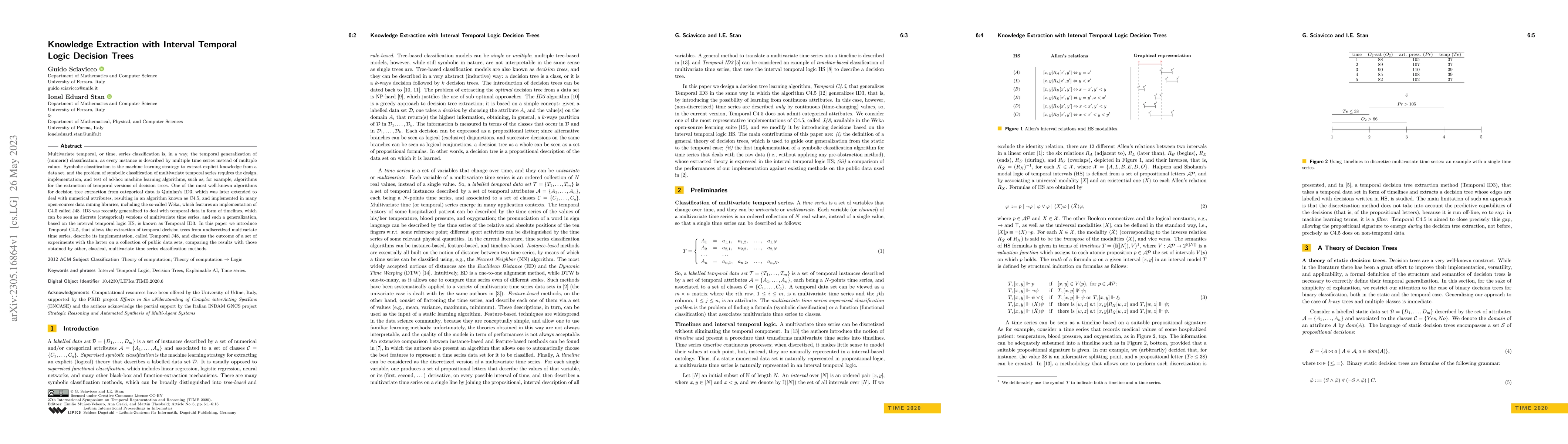 Thumbnail for Knowledge Extraction with Interval Temporal Logic Decision Trees
