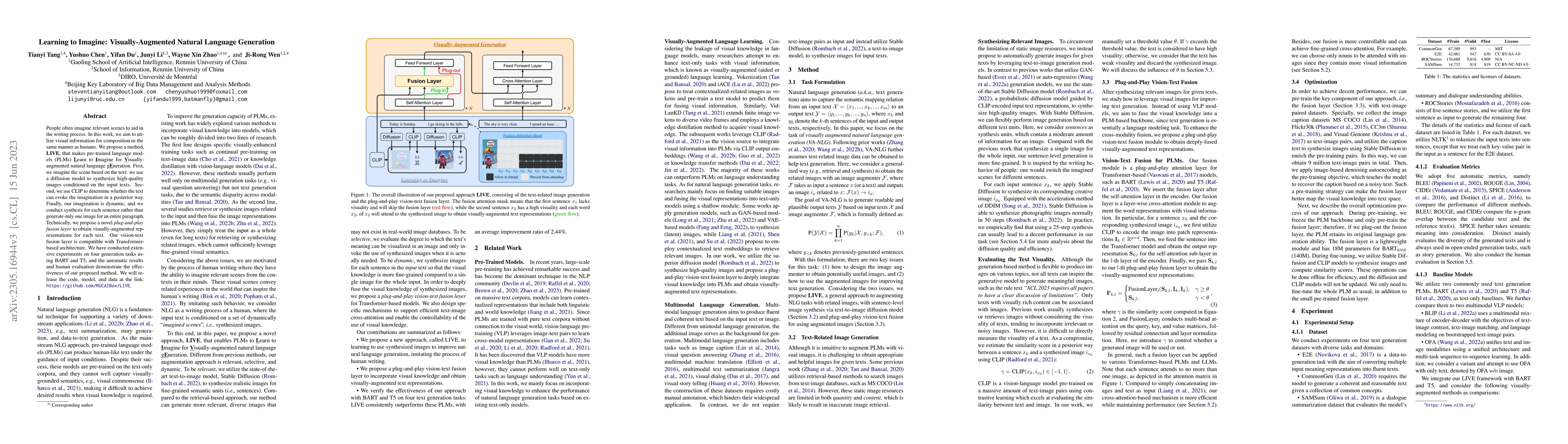 Thumbnail for Learning to Imagine: Visually-Augmented Natural Language Generation