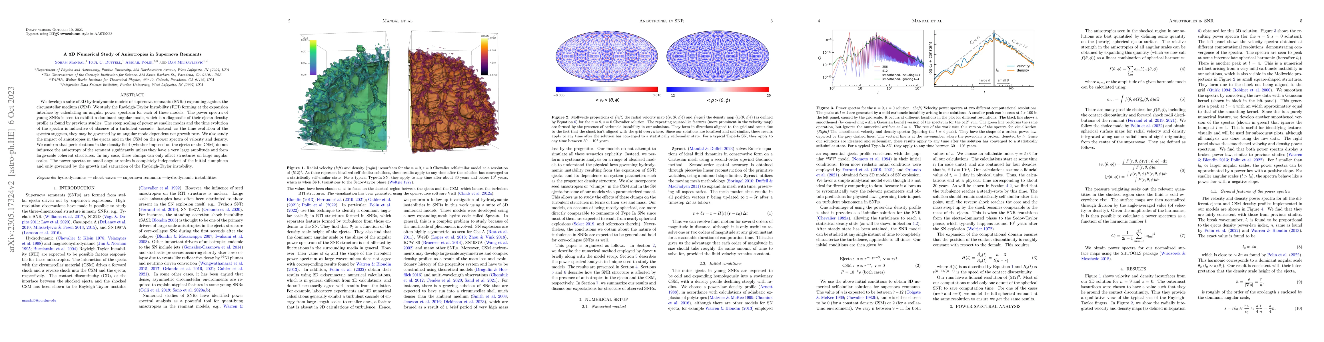 Thumbnail for A 3D Numerical Study of Anisotropies in Supernova Remnants