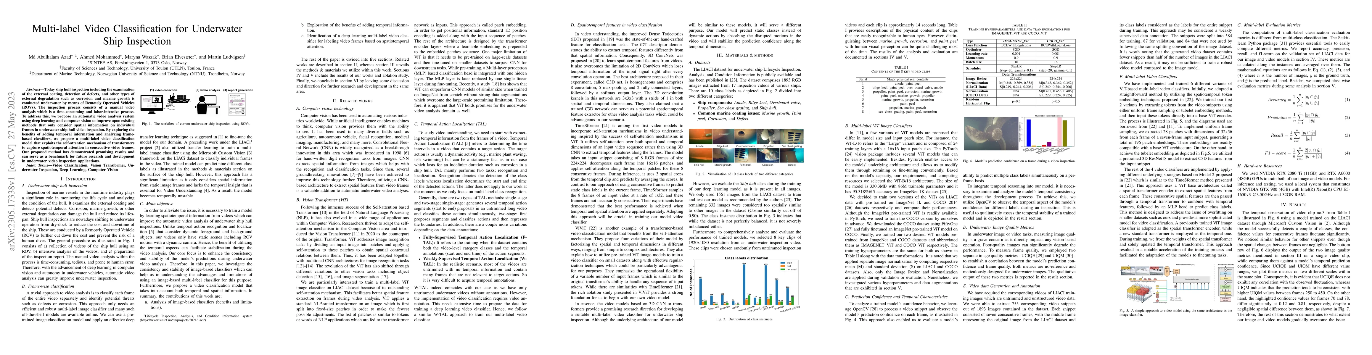 Thumbnail for Multi-label Video Classification for Underwater Ship Inspection