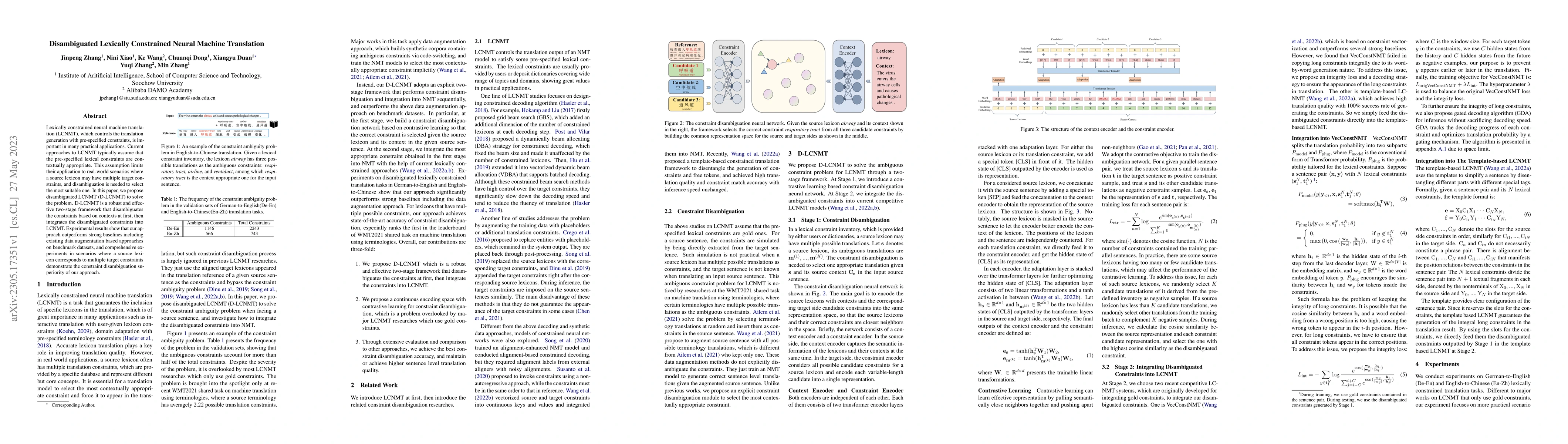 Thumbnail for Disambiguated Lexically Constrained Neural Machine Translation