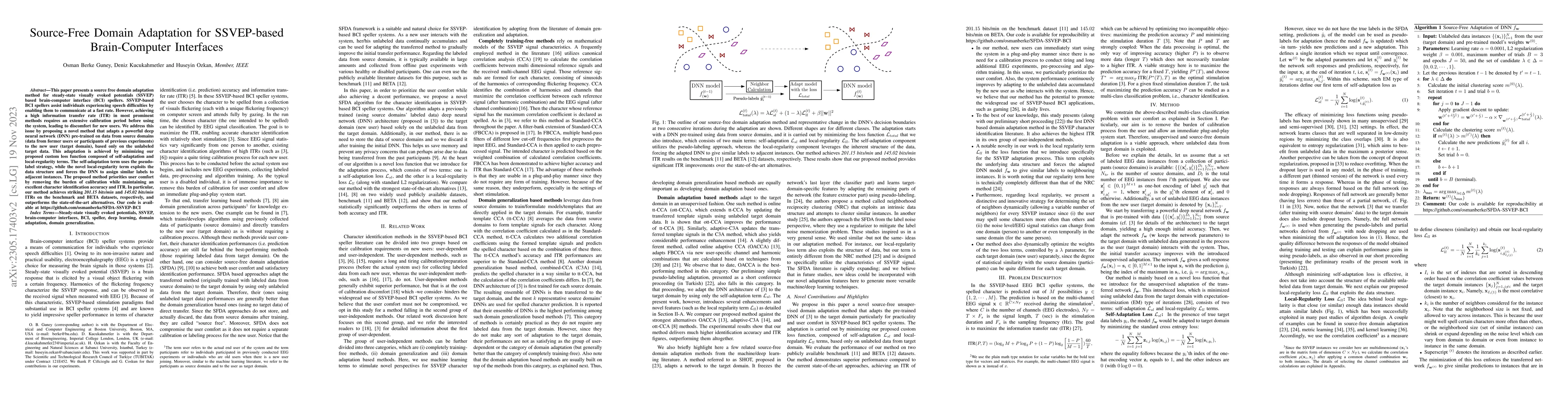 Thumbnail for Source-Free Domain Adaptation for SSVEP-based Brain-Computer Interfaces
