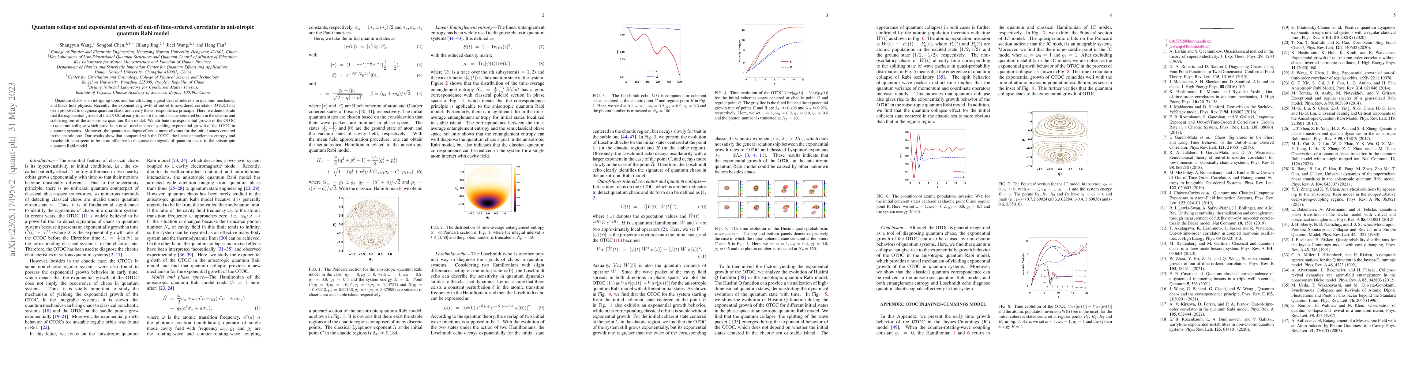 Thumbnail for Quantum collapse and exponential growth of out-of-time-ordered
  correlator in anisotropic quantum Rabi model