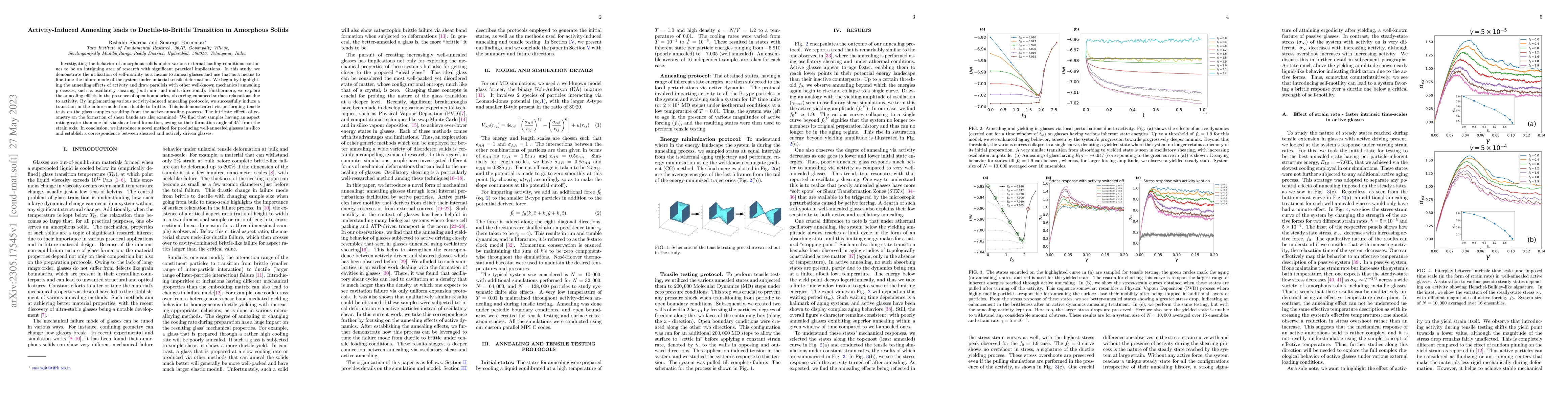 Thumbnail for Activity-Induced Annealing leads to Ductile-to-Brittle Transition in
  Amorphous Solids