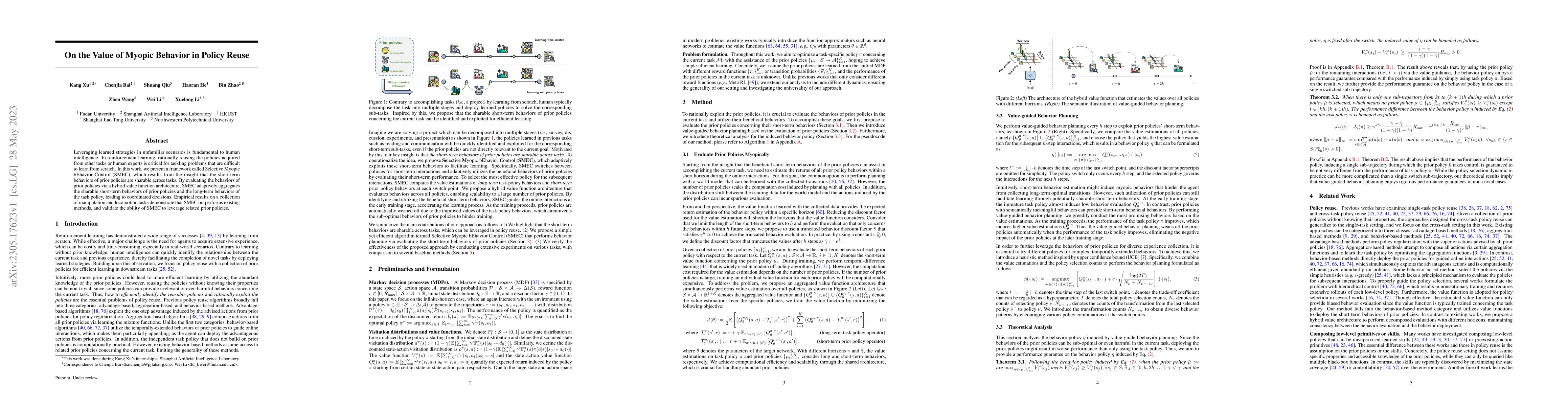 Thumbnail for On the Value of Myopic Behavior in Policy Reuse