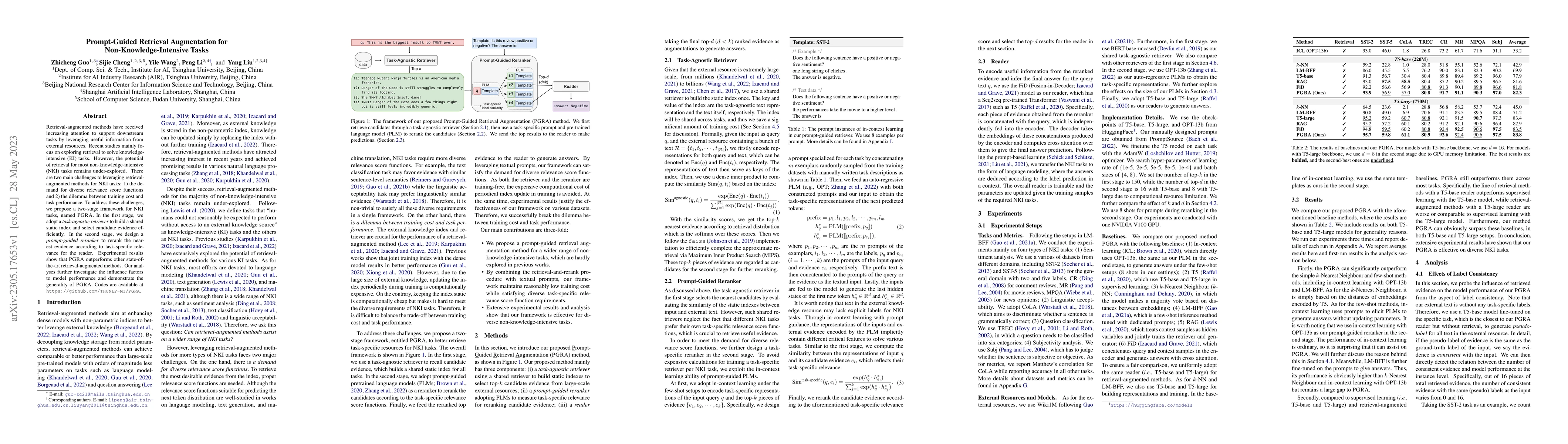Thumbnail for Prompt-Guided Retrieval Augmentation for Non-Knowledge-Intensive Tasks