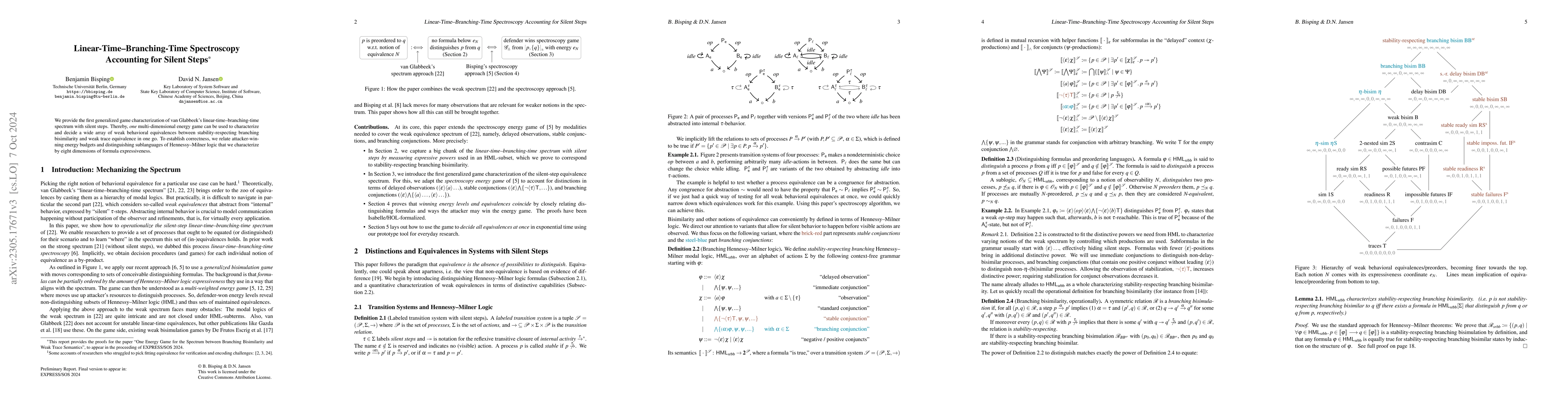 Thumbnail for Linear-Time--Branching-Time Spectroscopy Accounting for Silent Steps