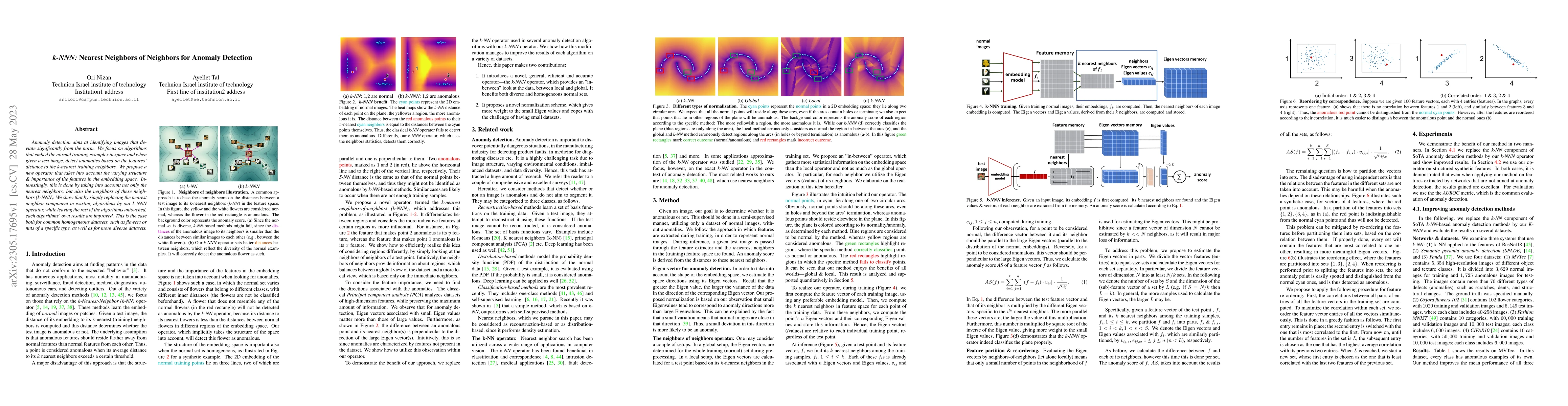 Thumbnail for k-NNN: Nearest Neighbors of Neighbors for Anomaly Detection