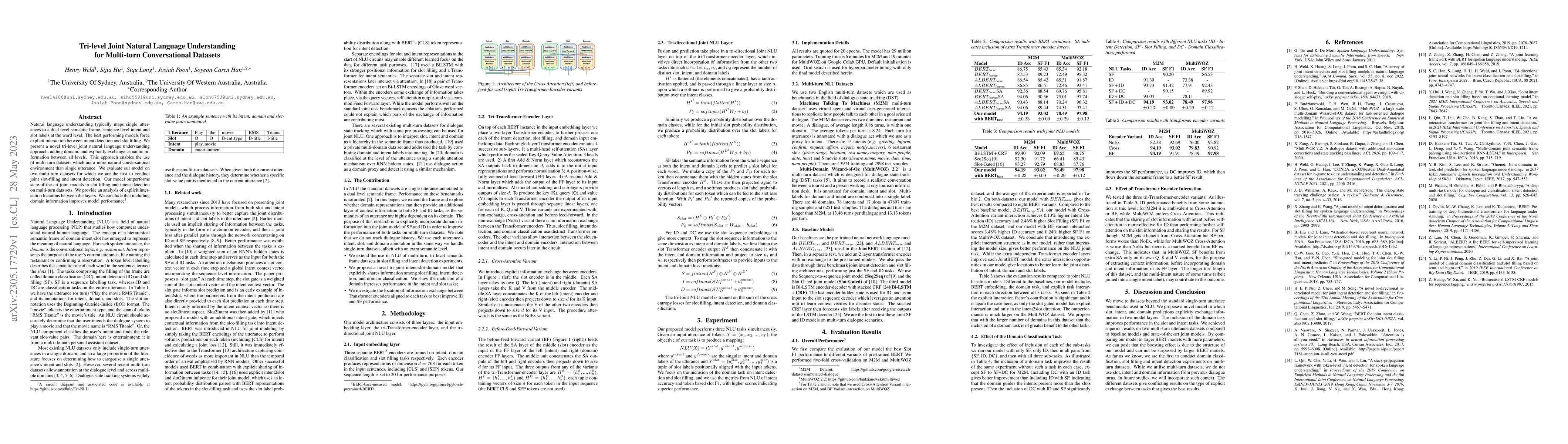 Thumbnail for Tri-level Joint Natural Language Understanding for Multi-turn
  Conversational Datasets