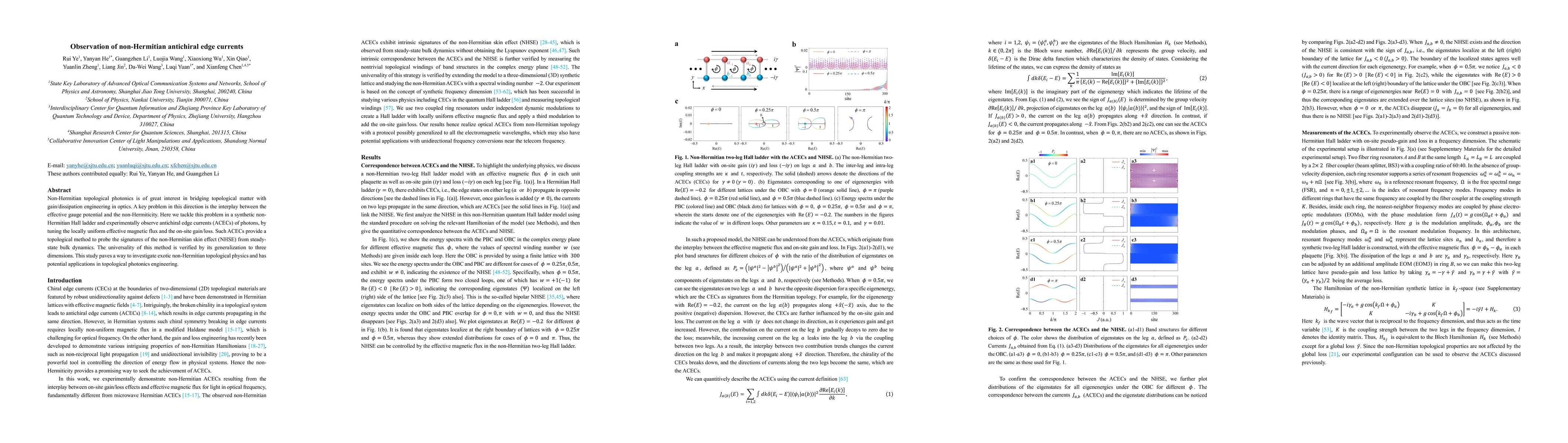 Thumbnail for Observation of non-Hermitian antichiral edge currents