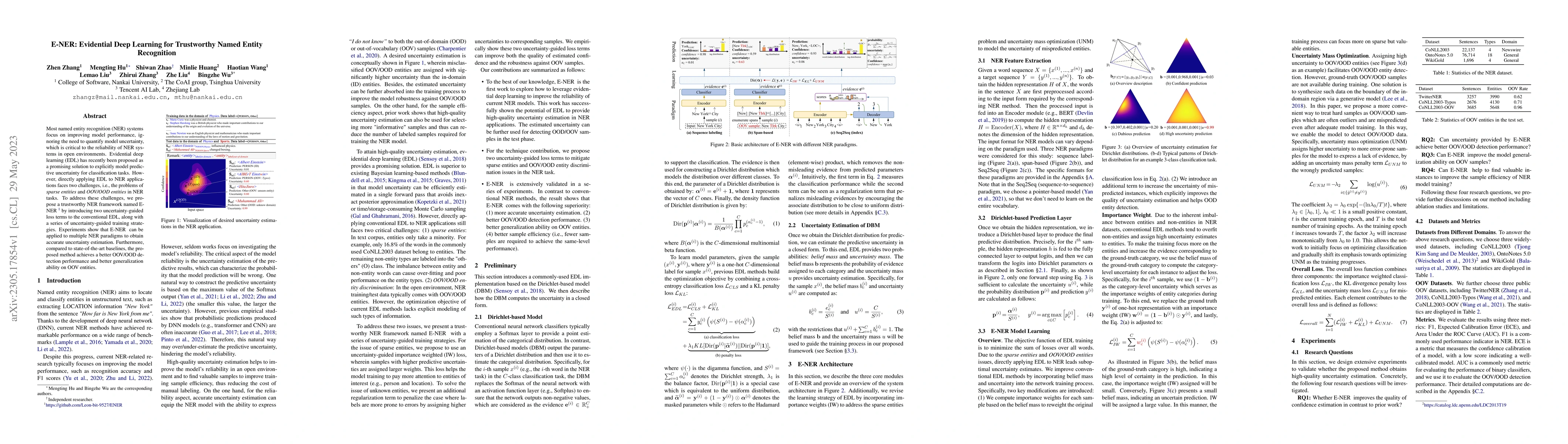 Thumbnail for E-NER: Evidential Deep Learning for Trustworthy Named Entity Recognition