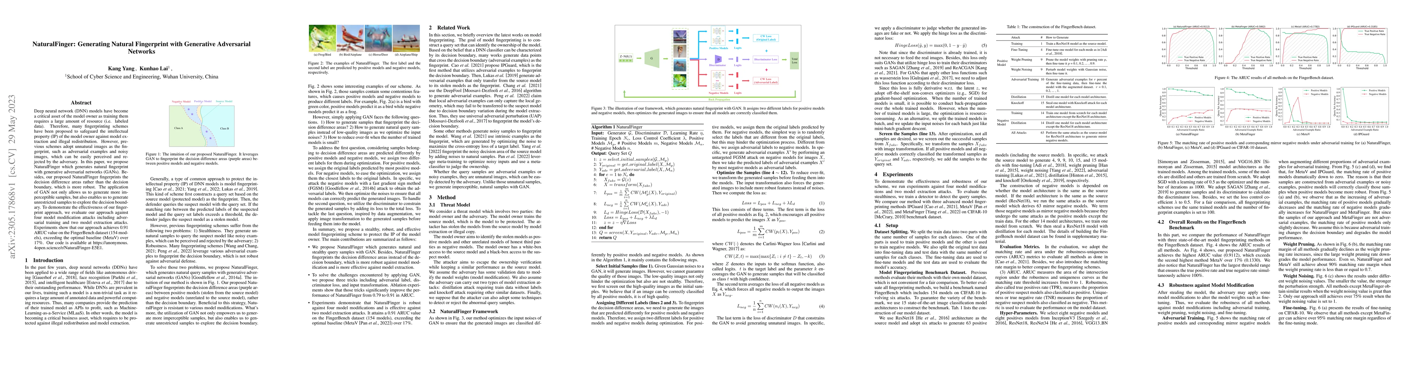 Thumbnail for NaturalFinger: Generating Natural Fingerprint with Generative
  Adversarial Networks