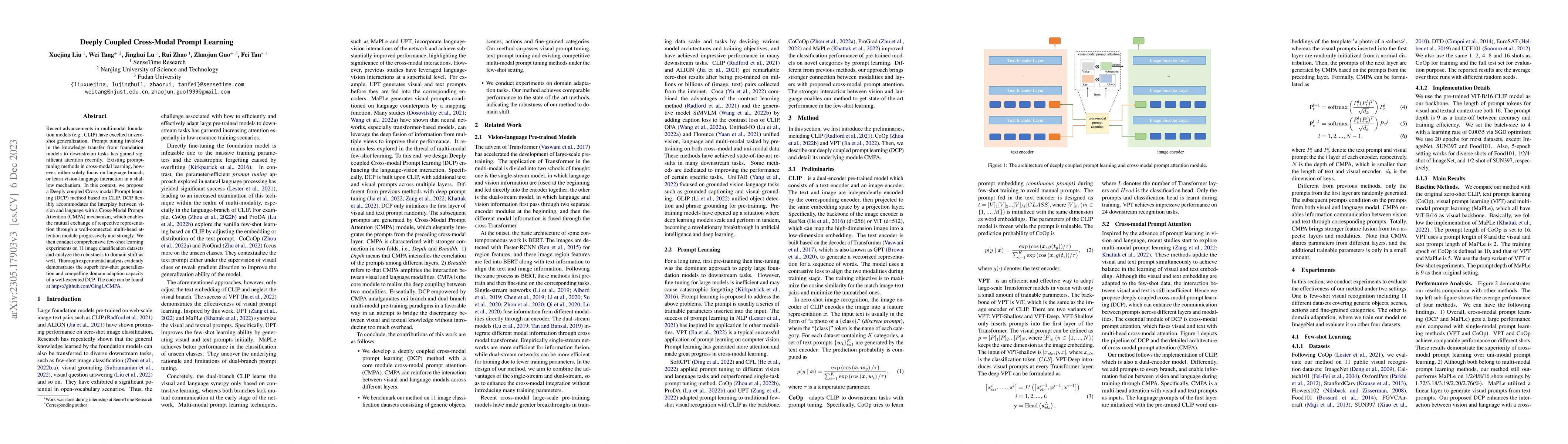 Thumbnail for Deeply Coupled Cross-Modal Prompt Learning