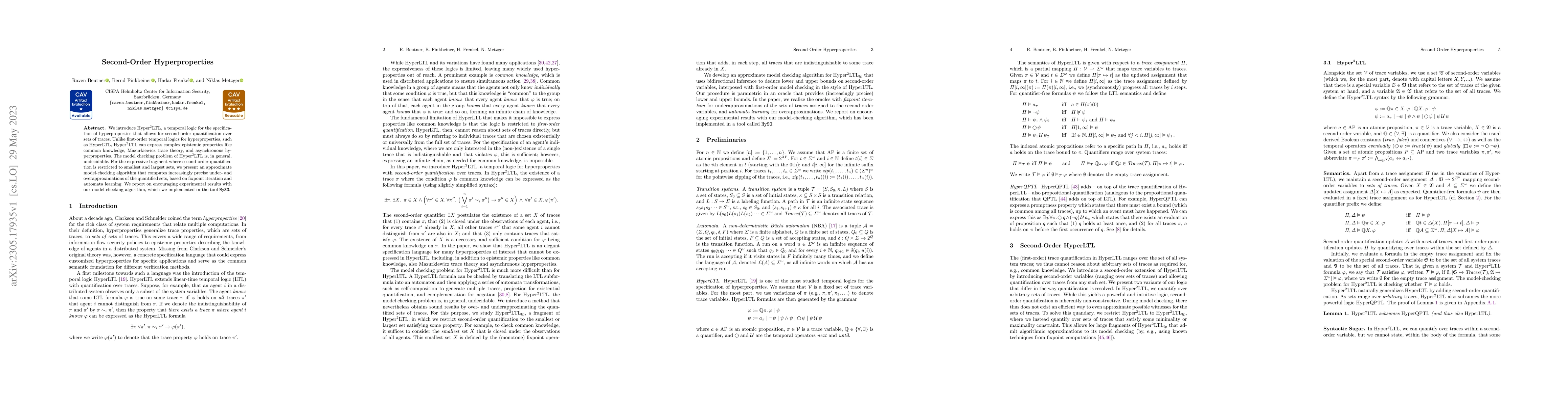 Thumbnail for Second-Order Hyperproperties