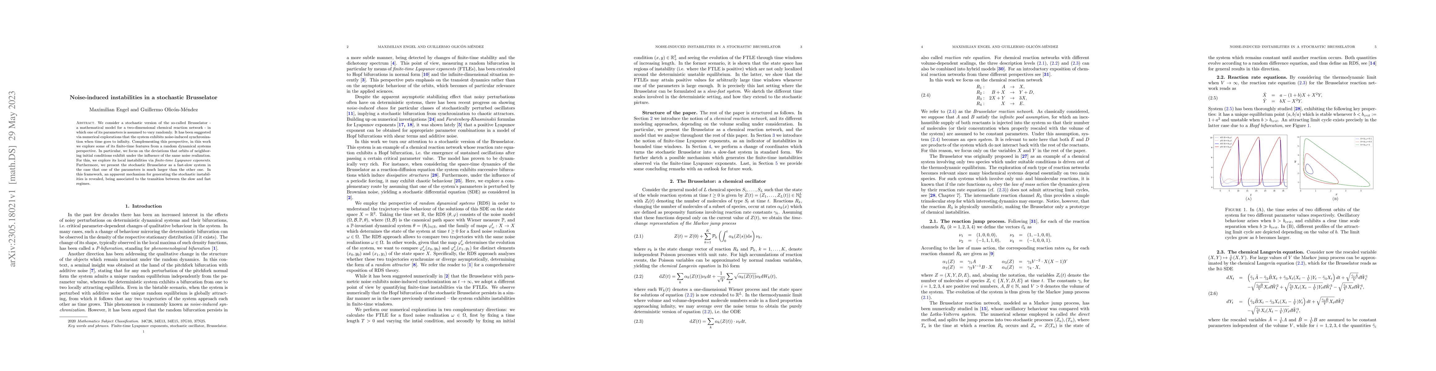 Thumbnail for Noise-induced instabilities in a stochastic Brusselator