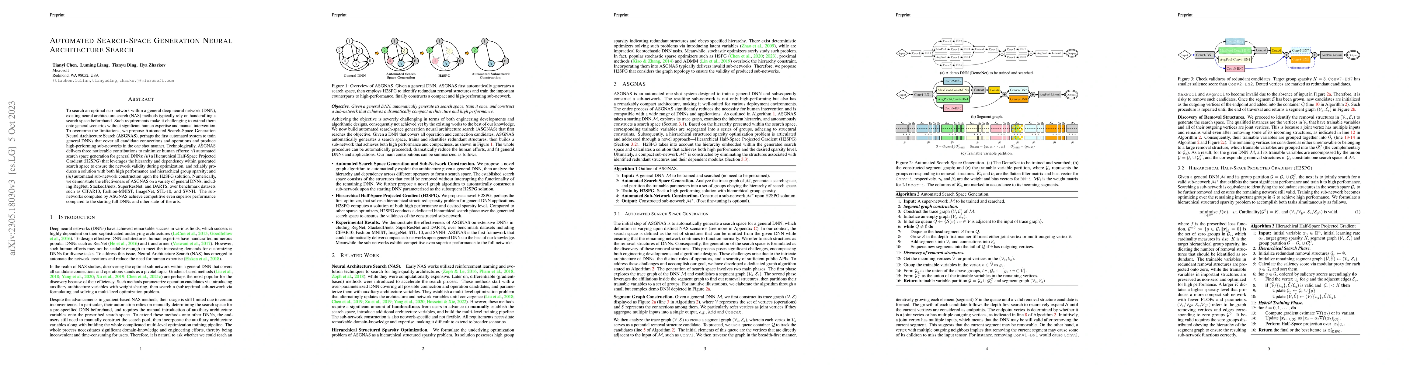 Thumbnail for Automated Search-Space Generation Neural Architecture Search