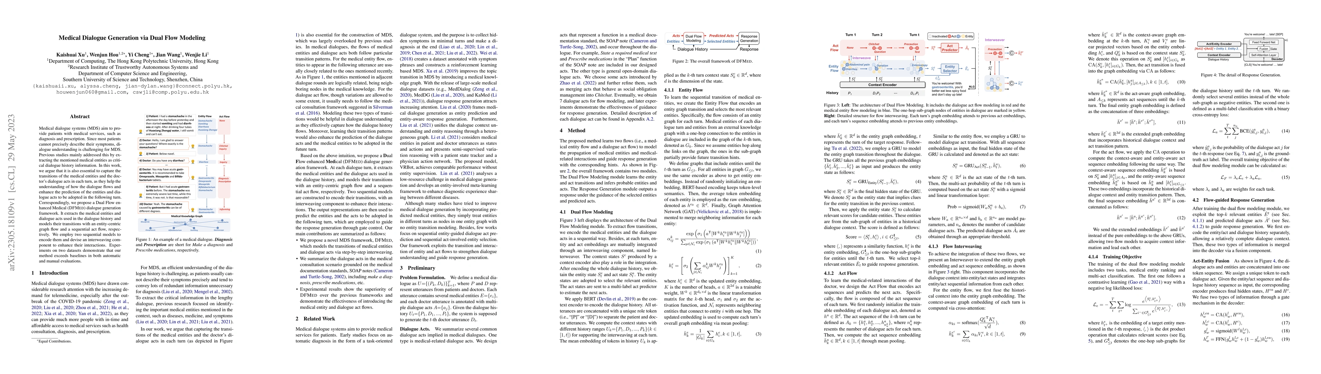 Thumbnail for Medical Dialogue Generation via Dual Flow Modeling