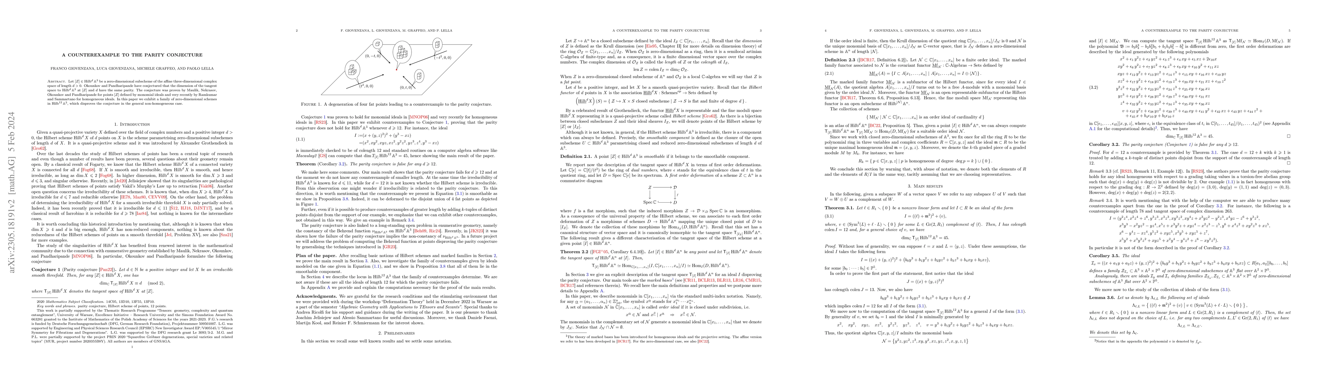 Thumbnail for A counterexample to the parity conjecture