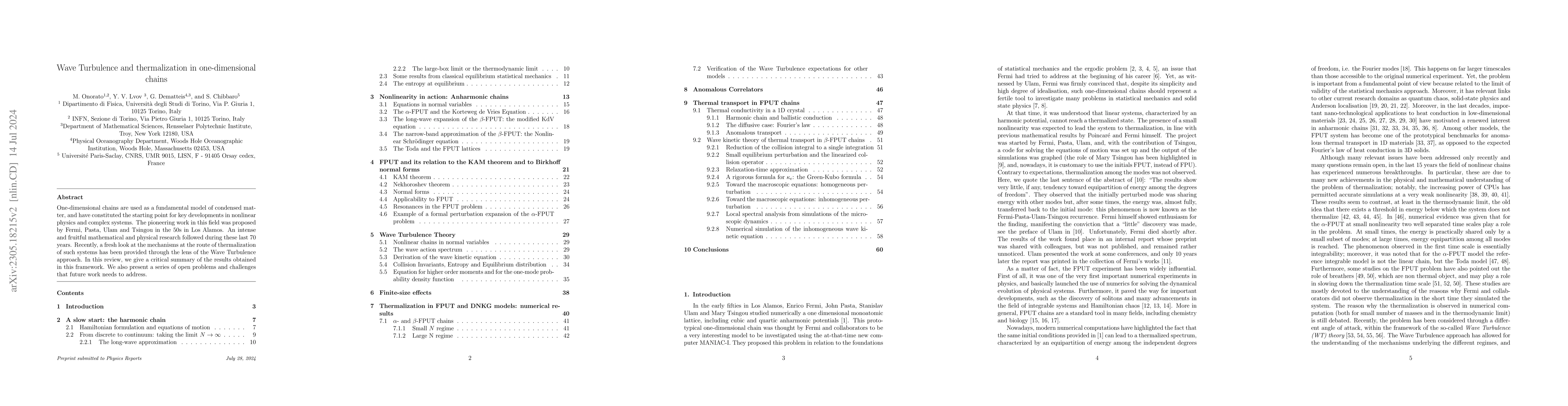 Thumbnail for Wave Turbulence and thermalization in one-dimensional chains
