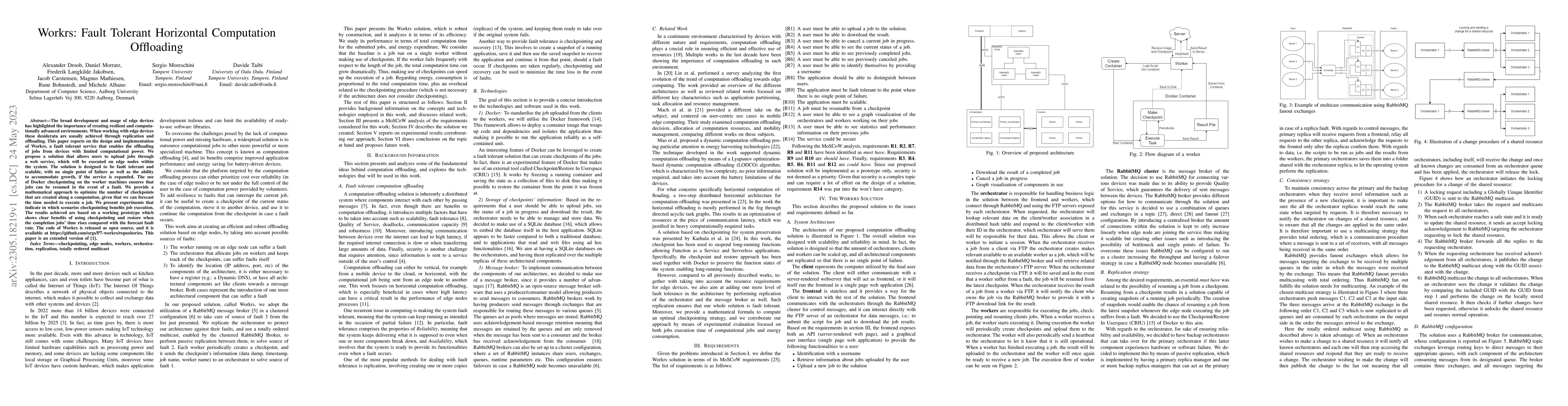 Thumbnail for Workrs: Fault Tolerant Horizontal Computation Offloading