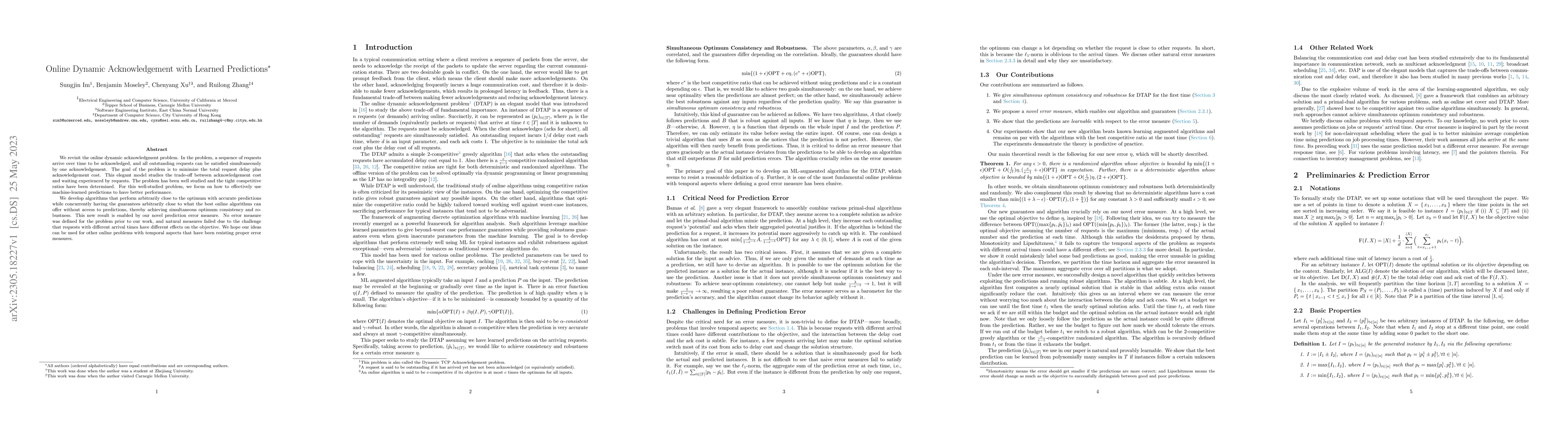 Thumbnail for Online Dynamic Acknowledgement with Learned Predictions