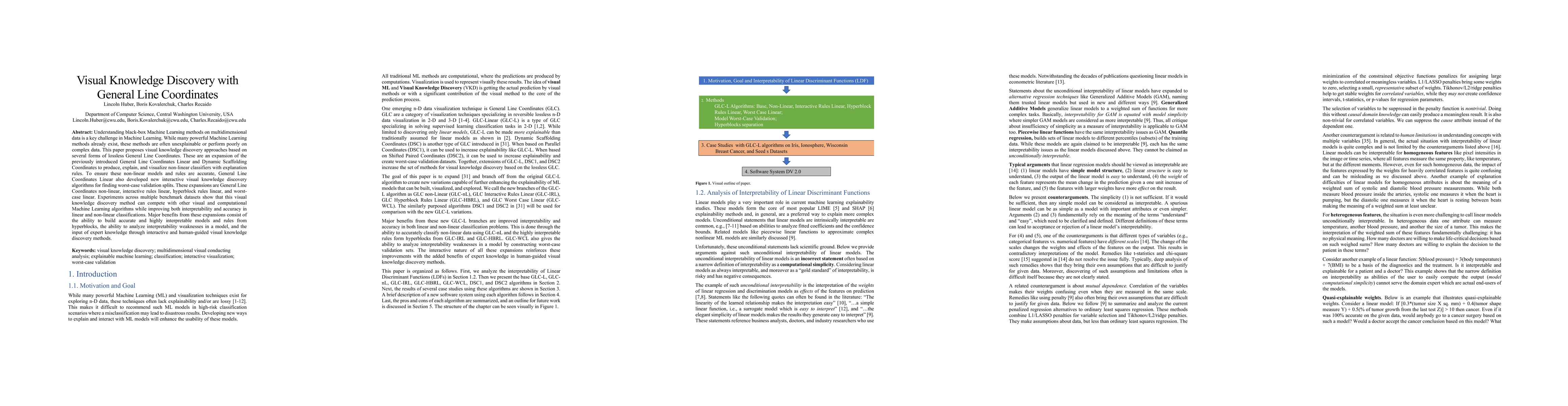 Thumbnail for Visual Knowledge Discovery with General Line Coordinates