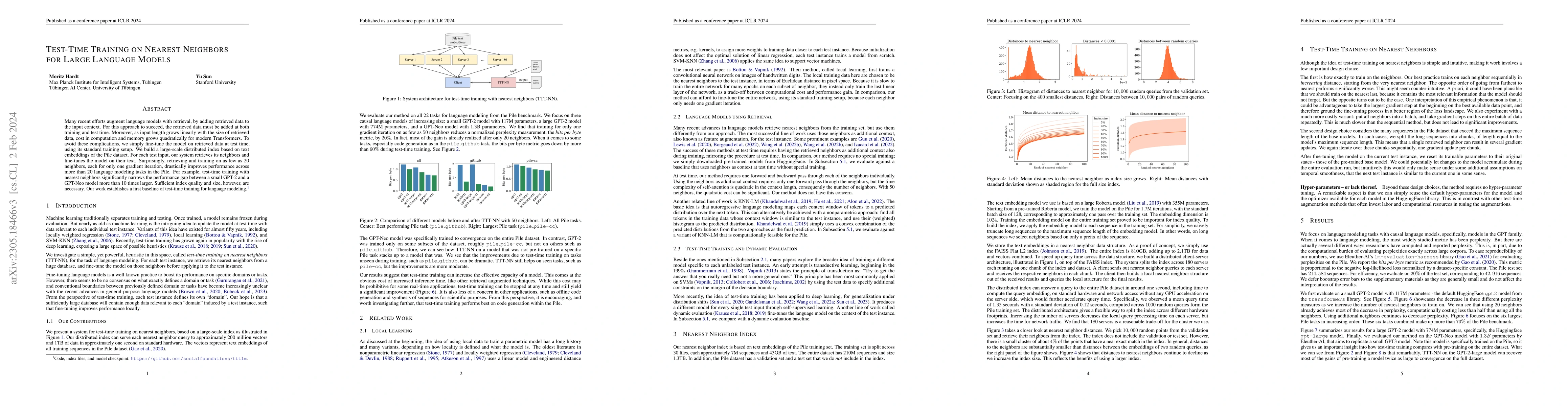 Thumbnail for Test-Time Training on Nearest Neighbors for Large Language Models