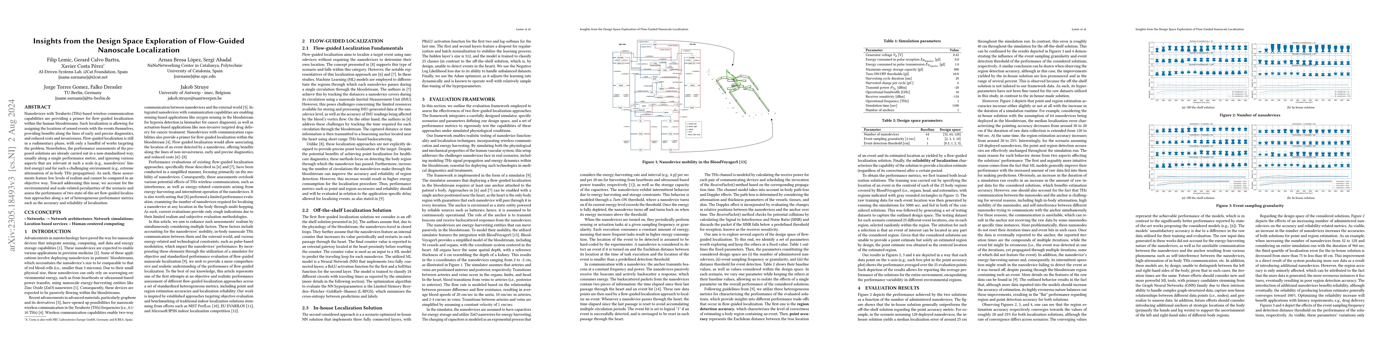 Thumbnail for Insights from the Design Space Exploration of Flow-Guided Nanoscale
  Localization