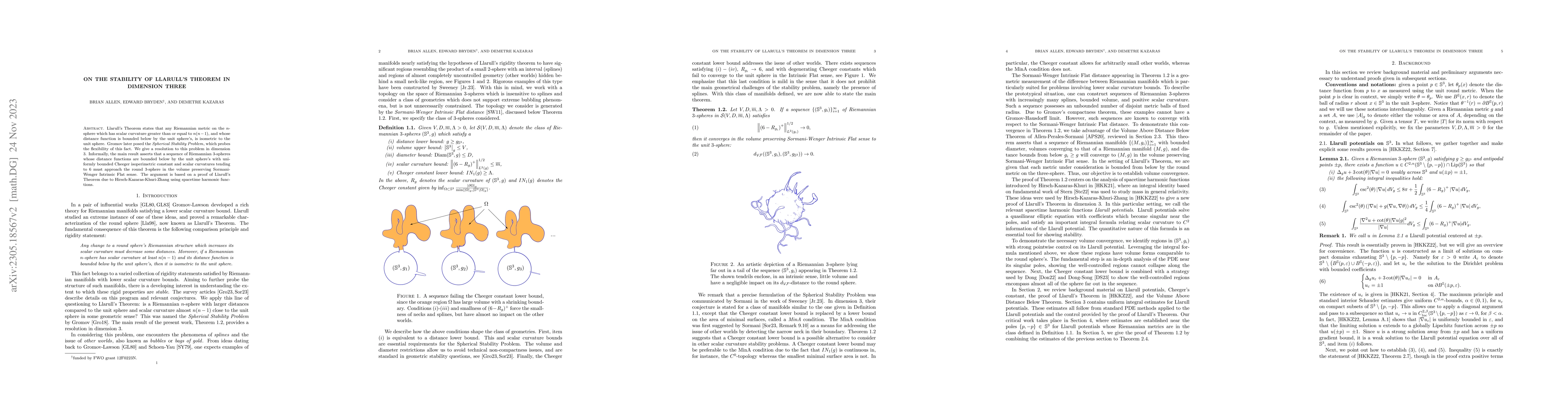 Thumbnail for On the Stability of Llarull's Theorem in Dimension Three