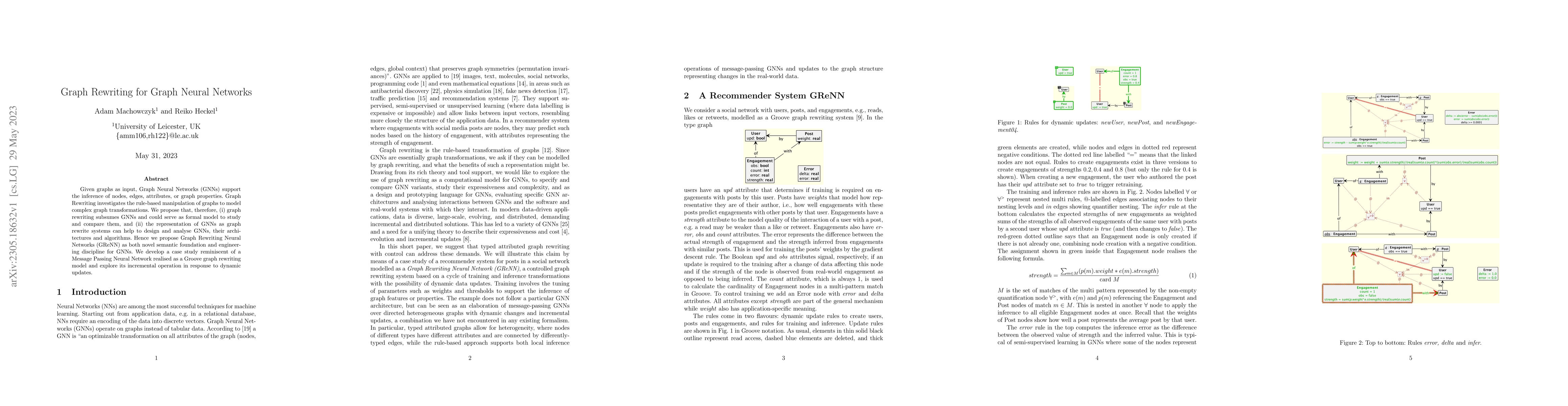 Thumbnail for Graph Rewriting for Graph Neural Networks