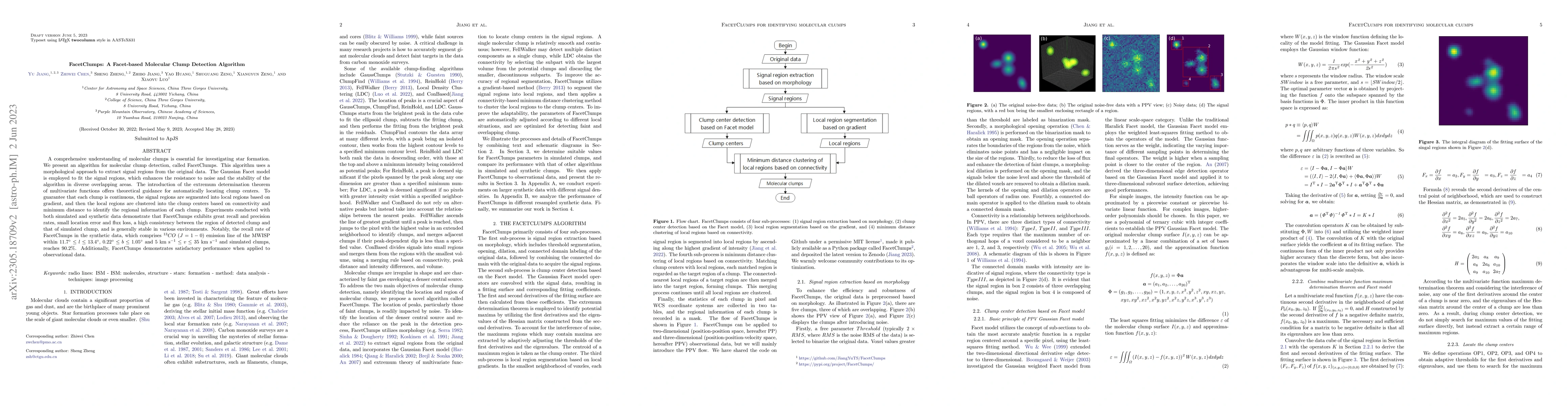 Thumbnail for FacetClumps: A Facet-based Molecular Clump Detection Algorithm